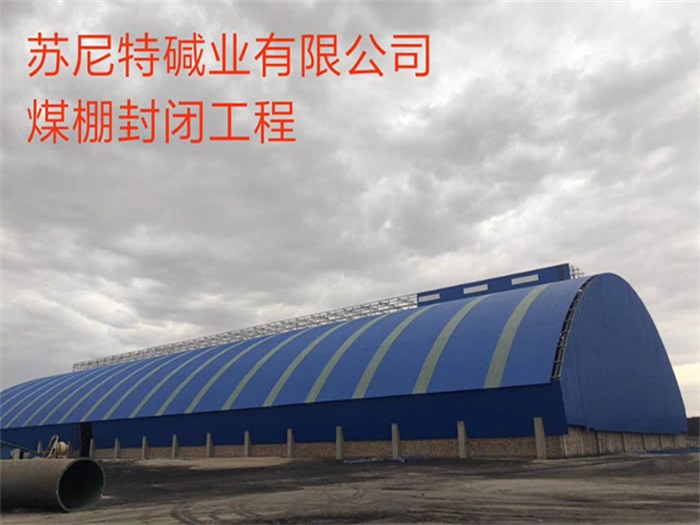 西藏苏尼特碱业有限公司煤棚封闭工程