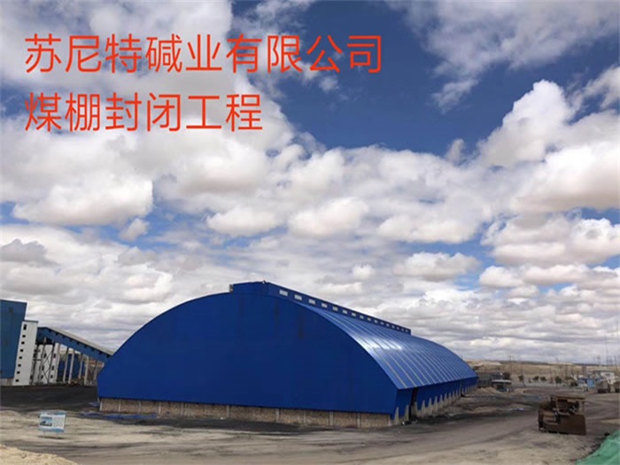 西藏苏尼特碱业有限公司煤棚封闭工程